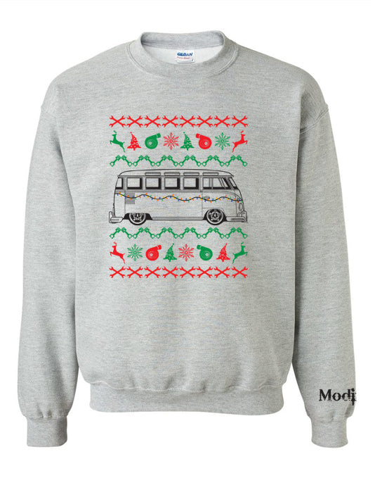 Detail Vw Bus Christmas Sweater Nomer 9