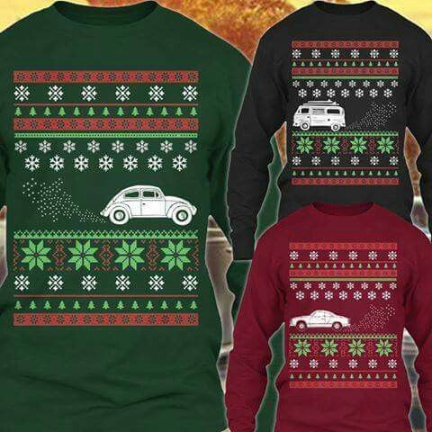 Detail Vw Bus Christmas Sweater Nomer 10