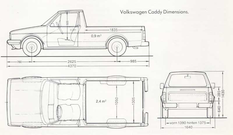Detail Vw Rabbit Pickup Specs Nomer 2