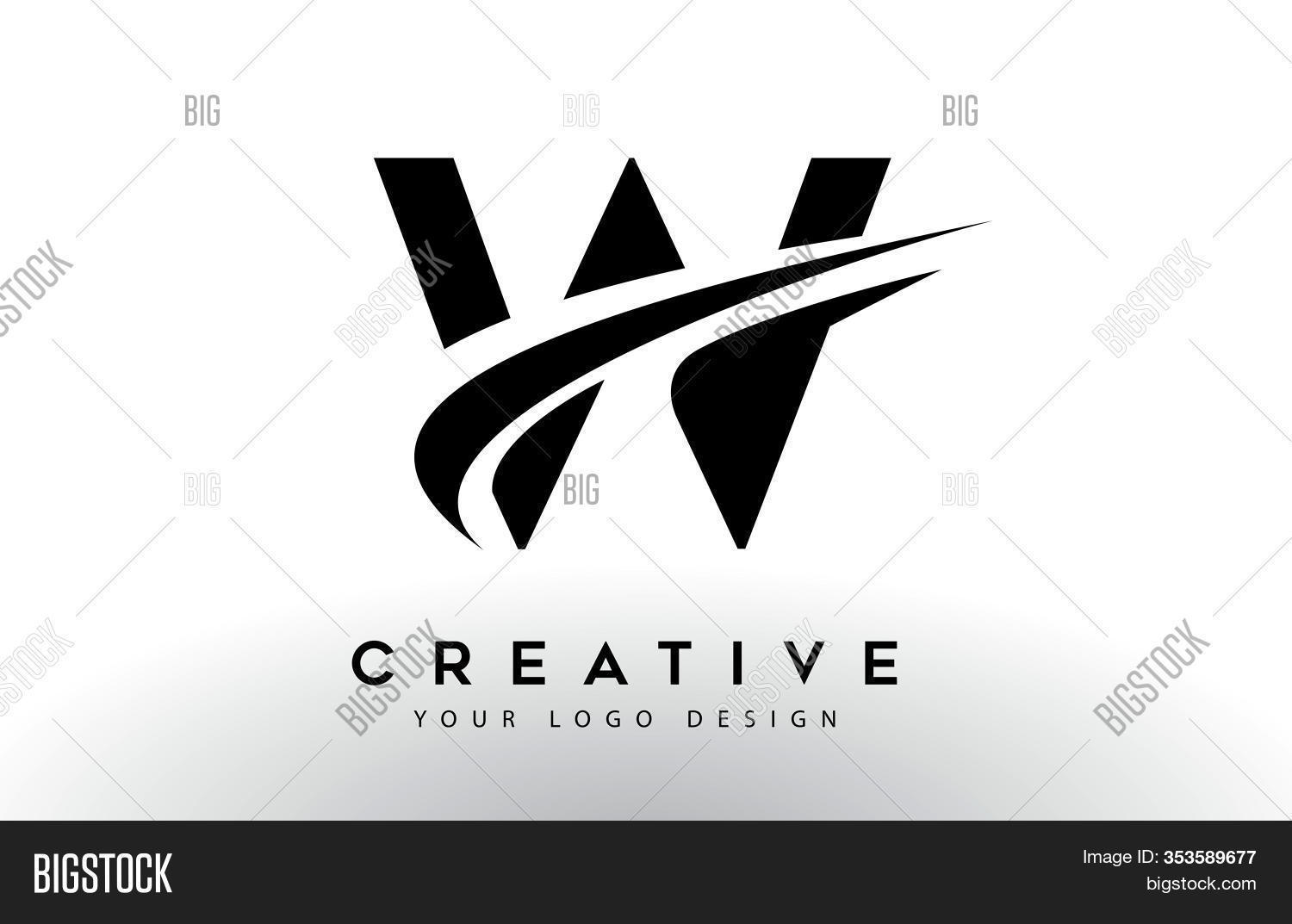 Detail W Logo Design Vector Nomer 21