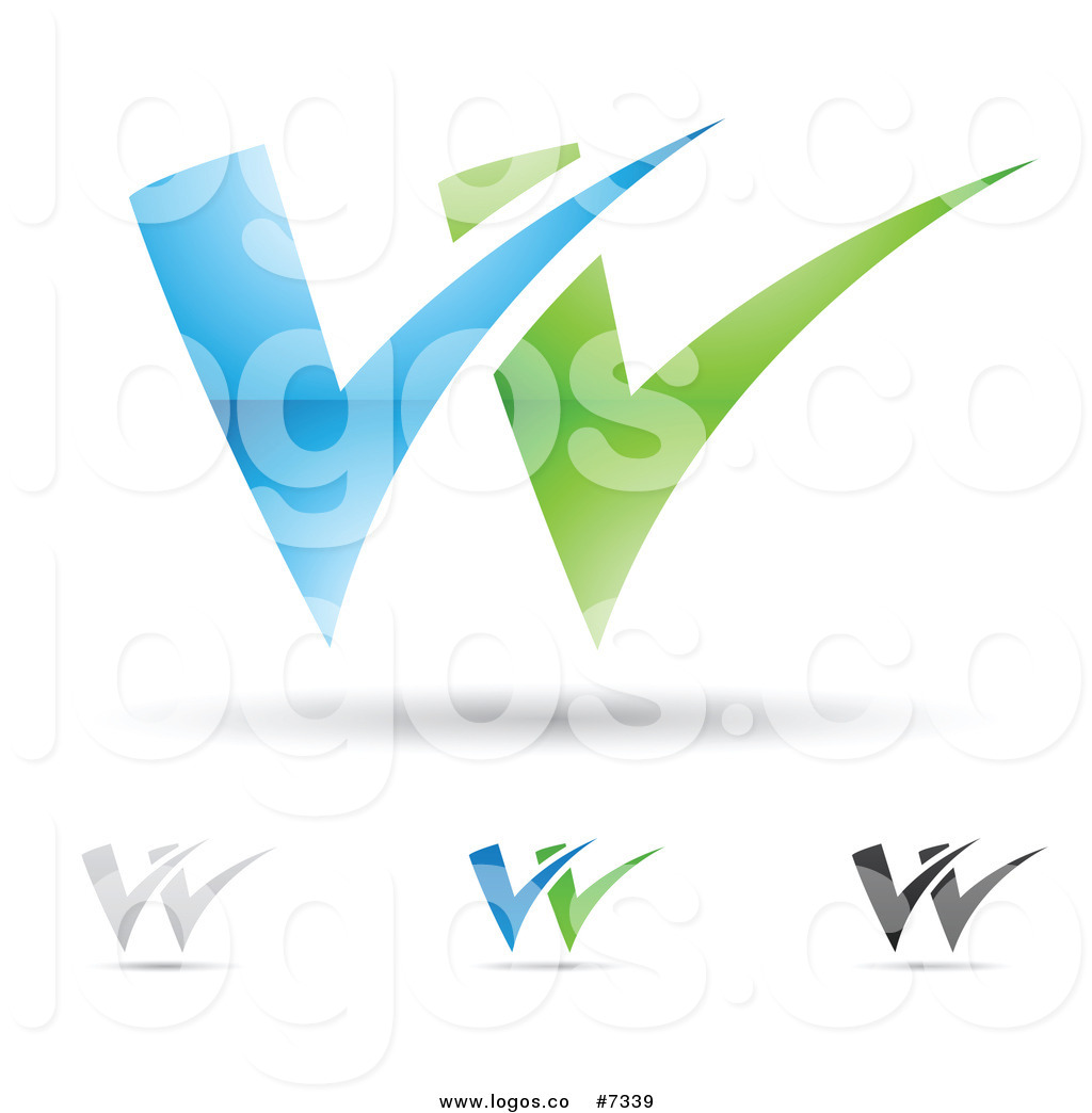 Detail W Logo Design Vector Nomer 34