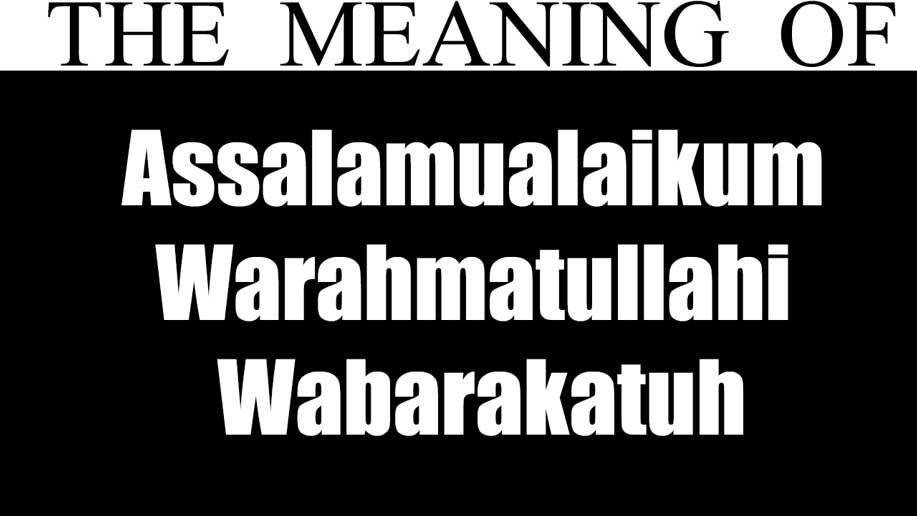 Detail Waalaikumsalam Warahmatullahi Wabarakatuh Arab Nomer 10