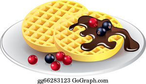 Detail Waffle Clipart Free Nomer 15