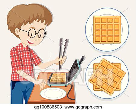Detail Waffle Clipart Free Nomer 21