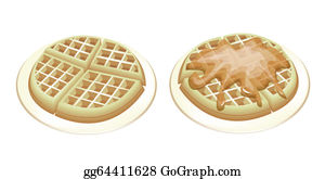 Detail Waffle Clipart Free Nomer 49