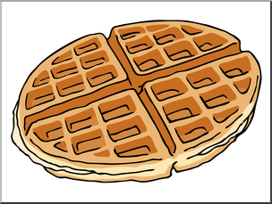 Detail Waffle Clipart Free Nomer 6
