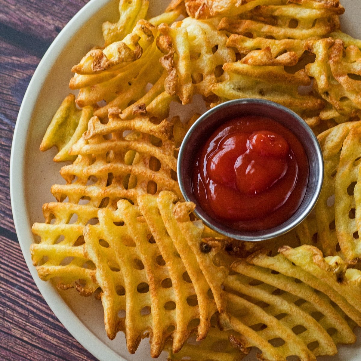 Detail Waffle Fries In Ninja Air Fryer Nomer 6