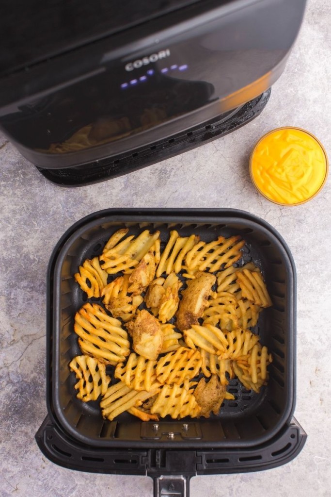 Detail Waffle Fries In Ninja Air Fryer Nomer 9