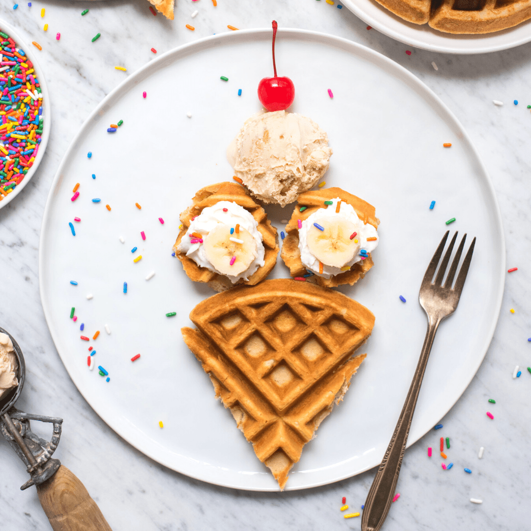 Detail Waffles And Ice Cream Nomer 11