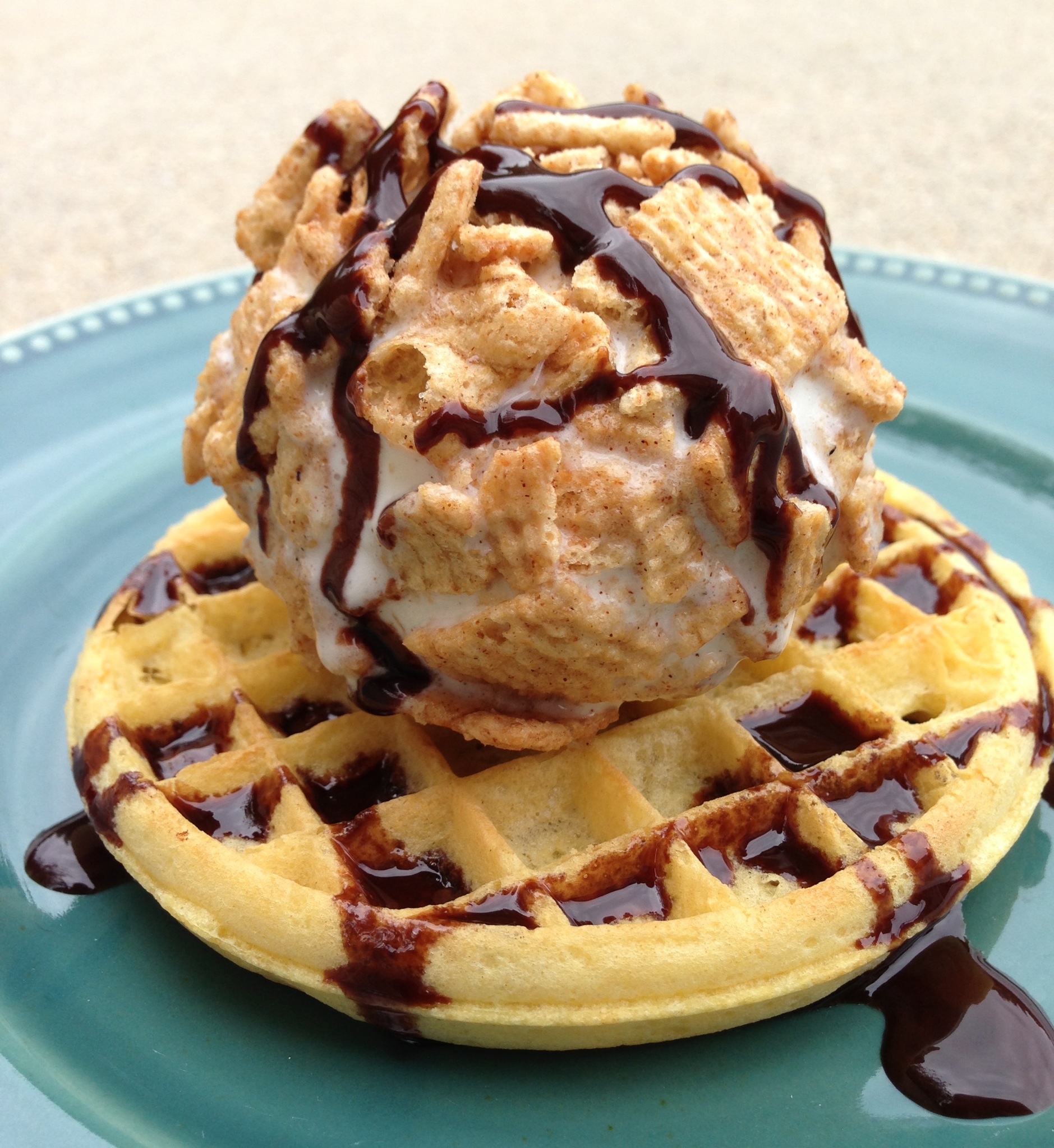 Detail Waffles And Ice Cream Nomer 13