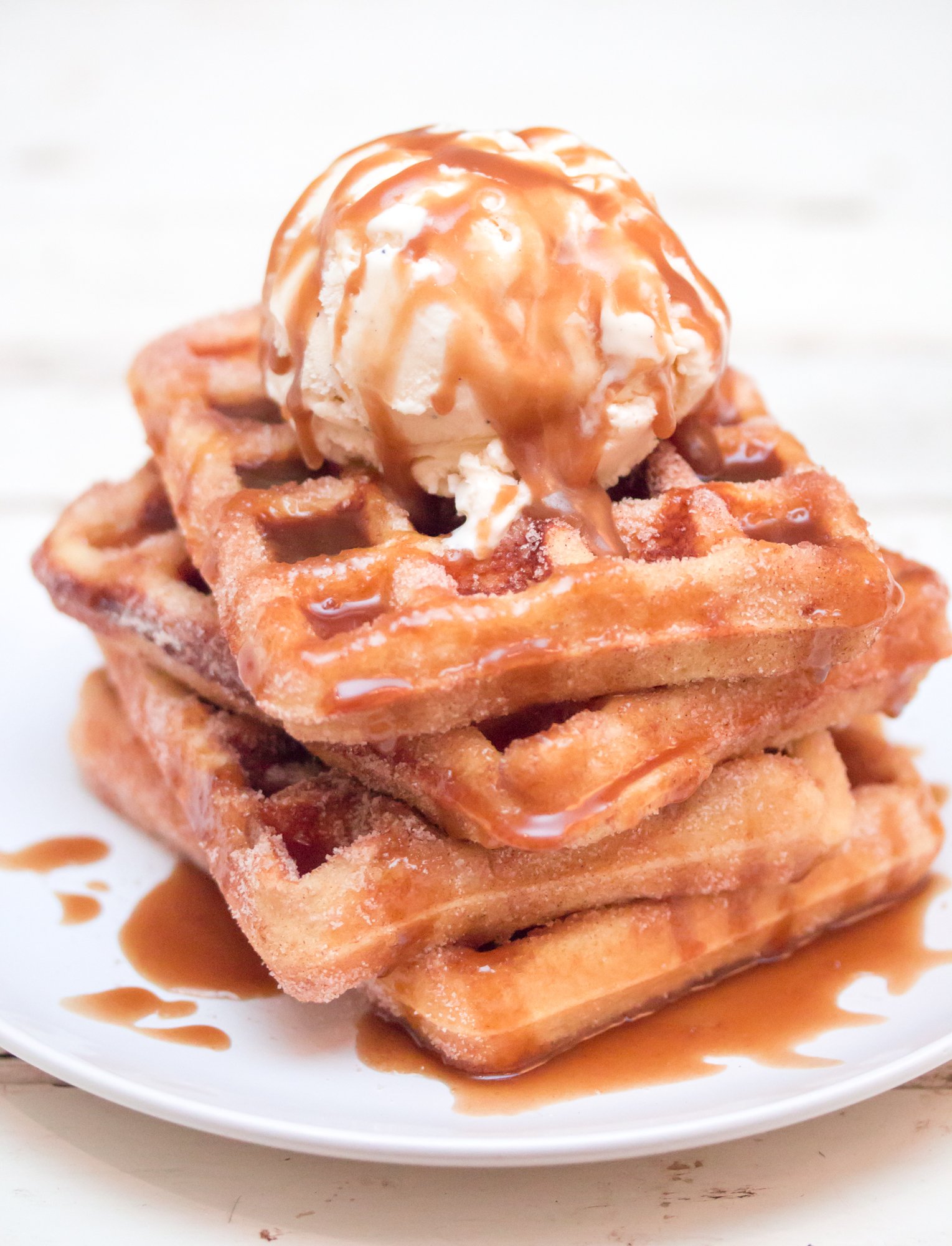 Detail Waffles And Ice Cream Nomer 15