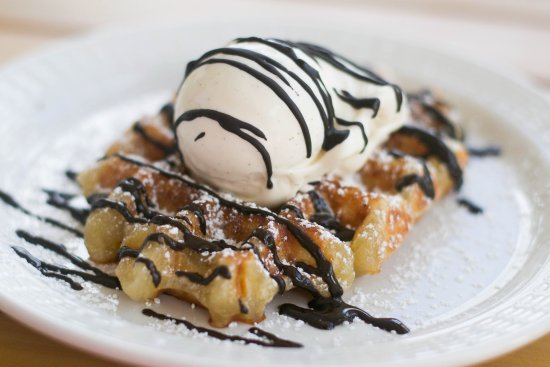 Detail Waffles And Ice Cream Nomer 16