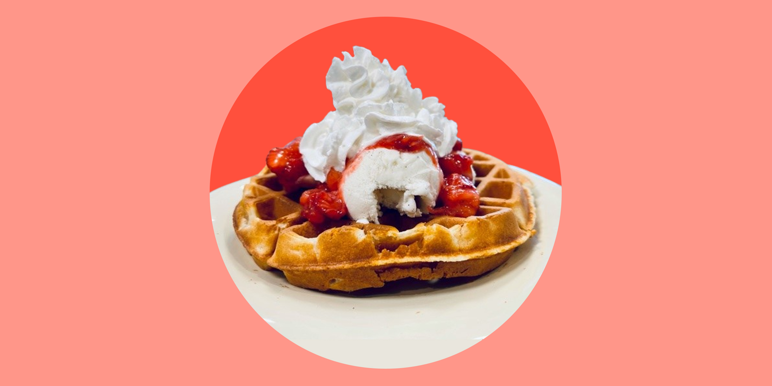Detail Waffles And Ice Cream Nomer 20