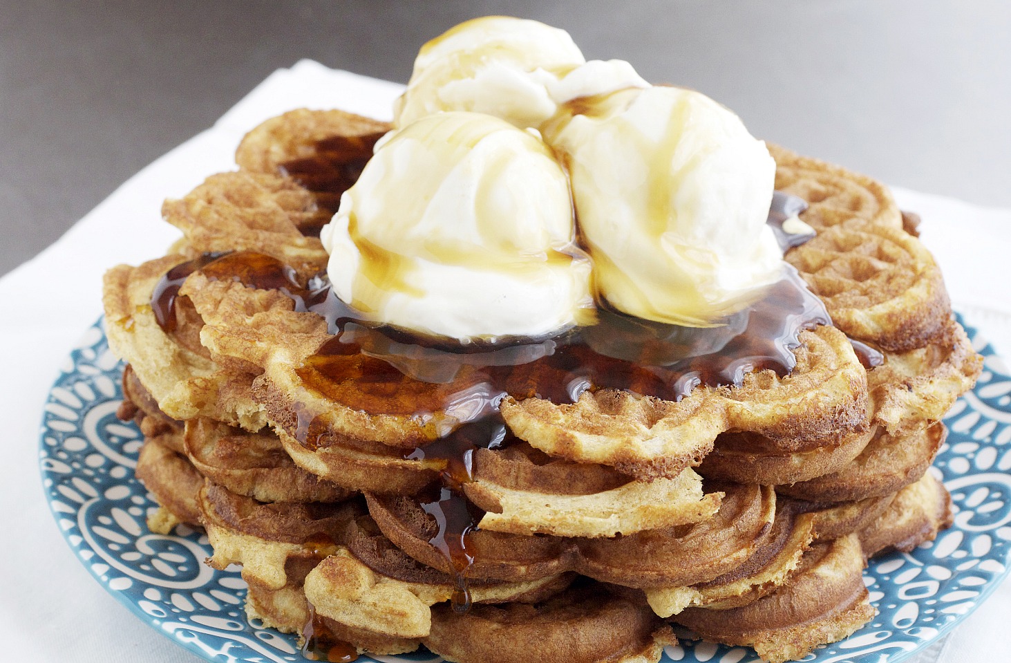 Detail Waffles And Ice Cream Nomer 3