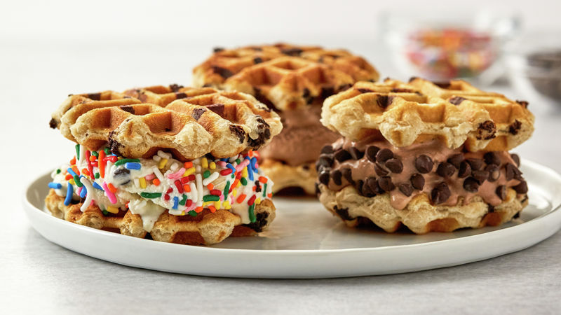 Detail Waffles And Ice Cream Nomer 22