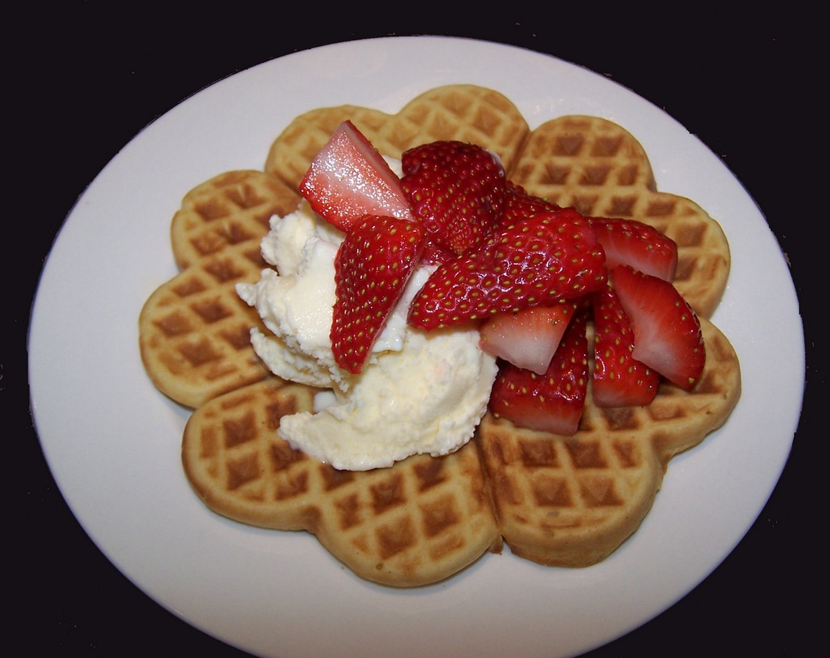 Detail Waffles And Ice Cream Nomer 23