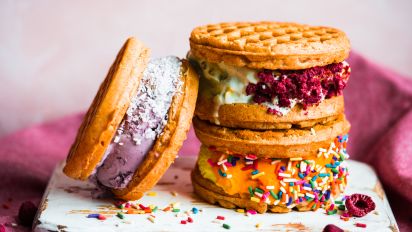 Detail Waffles And Ice Cream Nomer 28