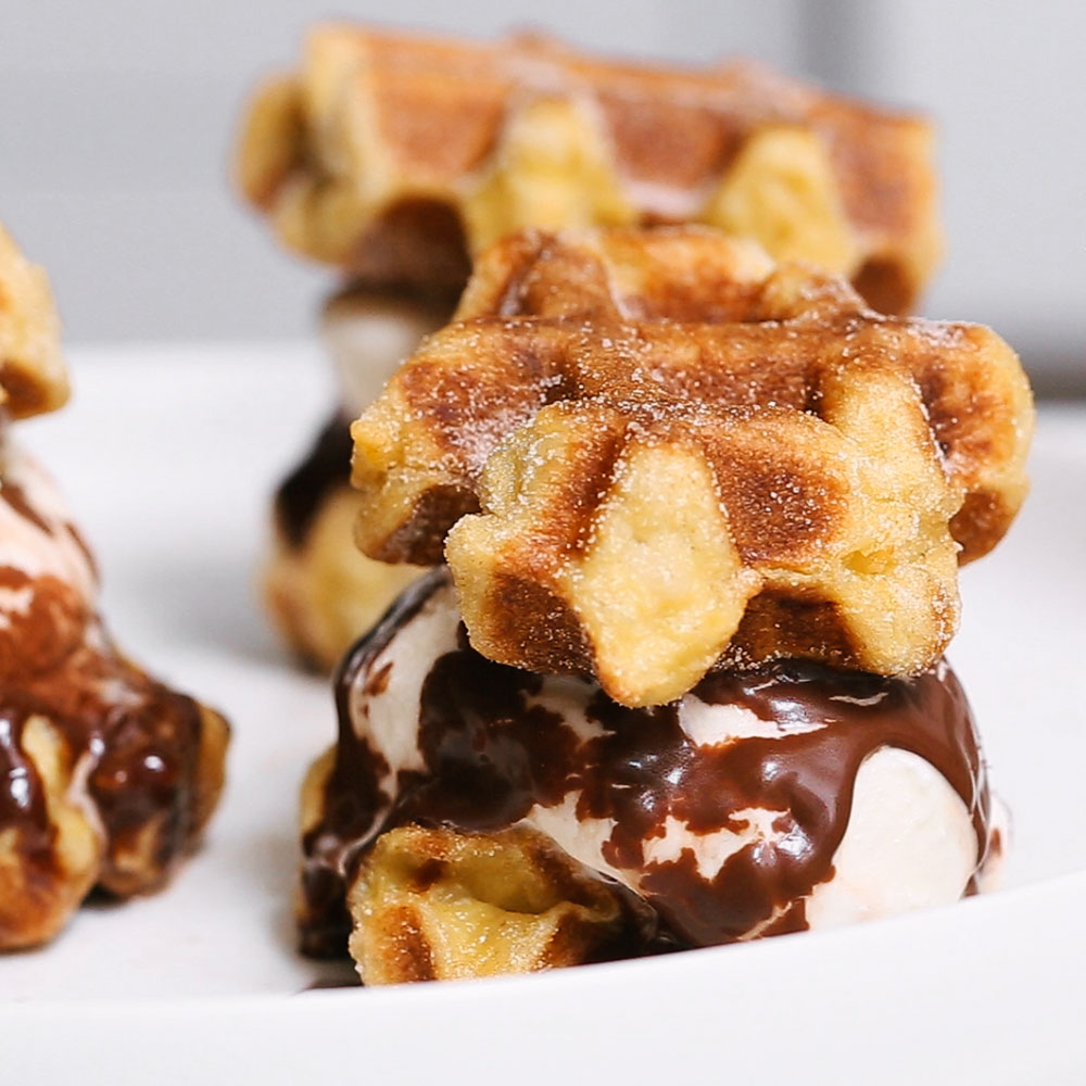 Detail Waffles And Ice Cream Nomer 30