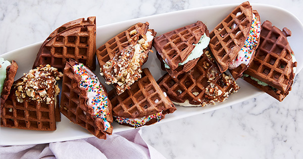 Detail Waffles And Ice Cream Nomer 31