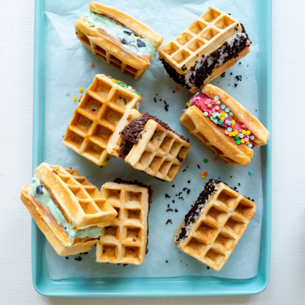 Detail Waffles And Ice Cream Nomer 34
