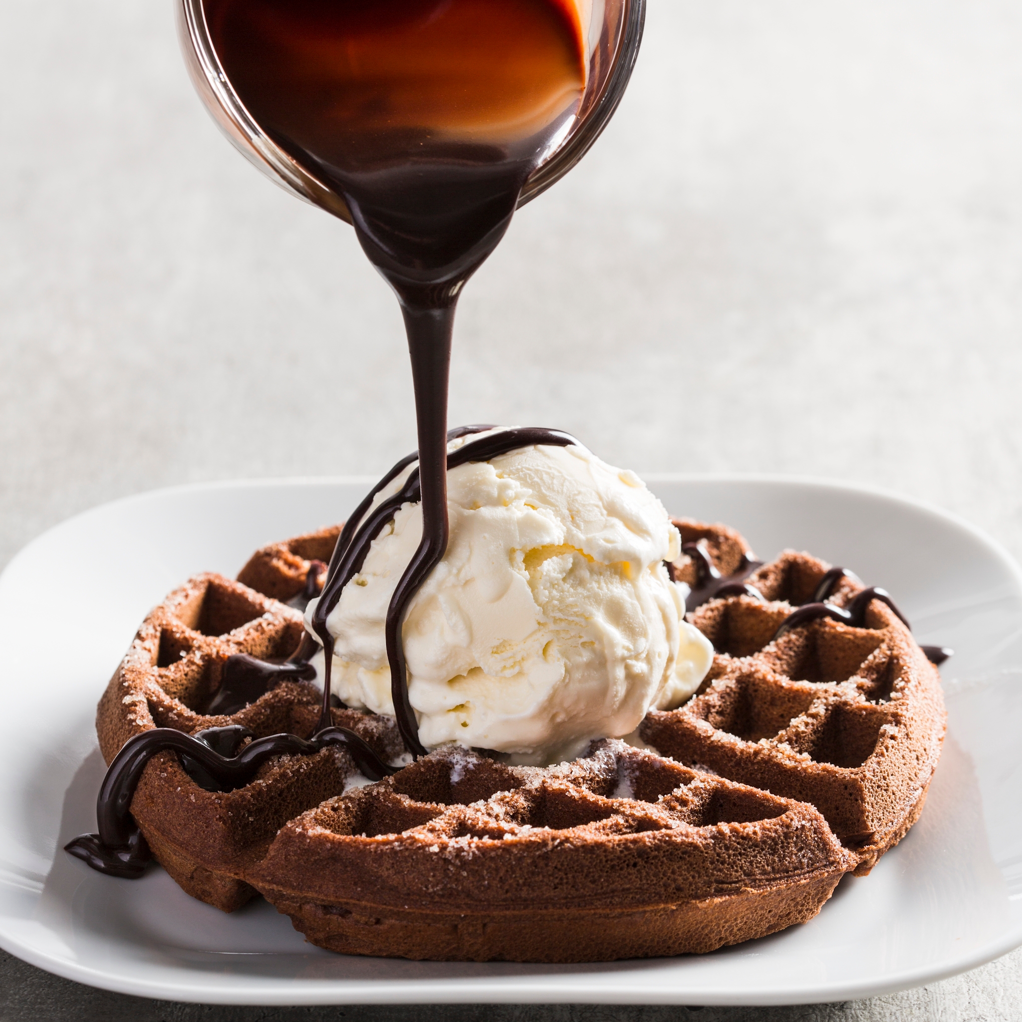 Detail Waffles And Ice Cream Nomer 44