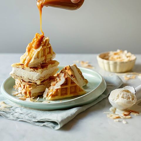 Detail Waffles And Ice Cream Nomer 47