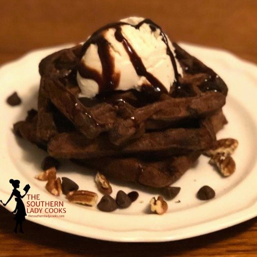 Detail Waffles And Ice Cream Nomer 50