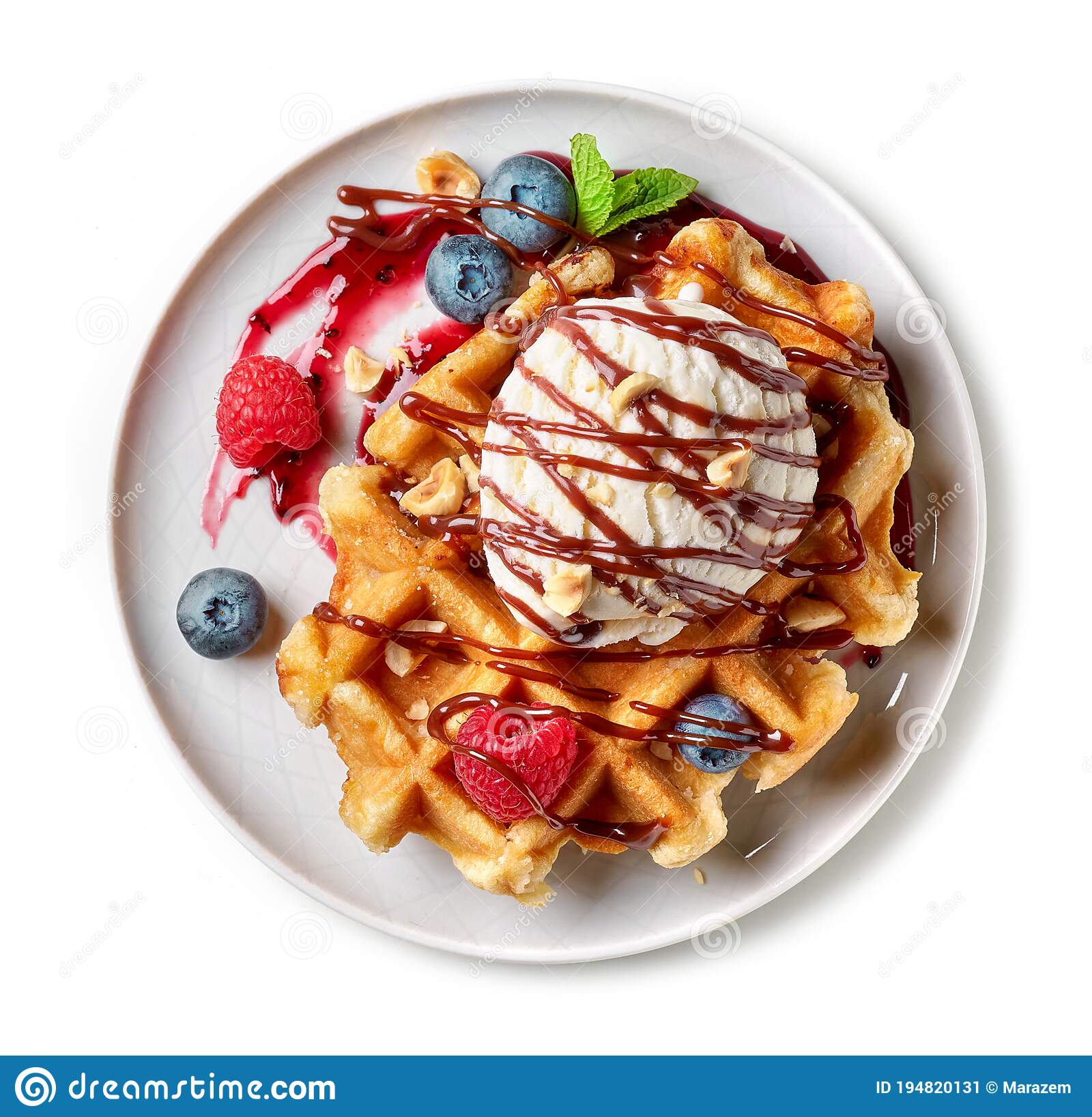 Detail Waffles And Ice Cream Nomer 53