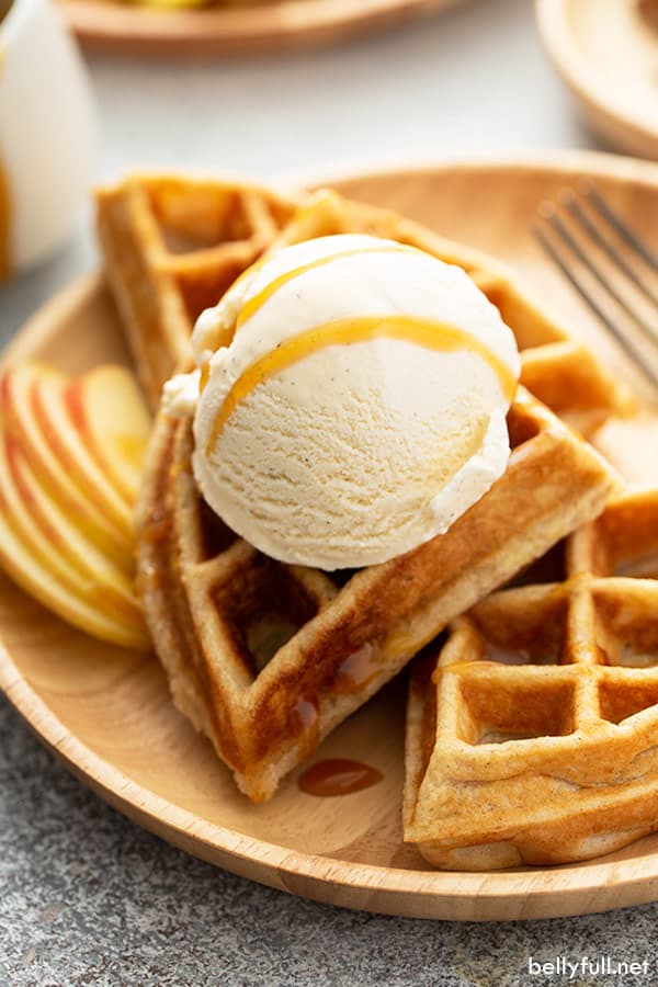Detail Waffles And Ice Cream Nomer 7