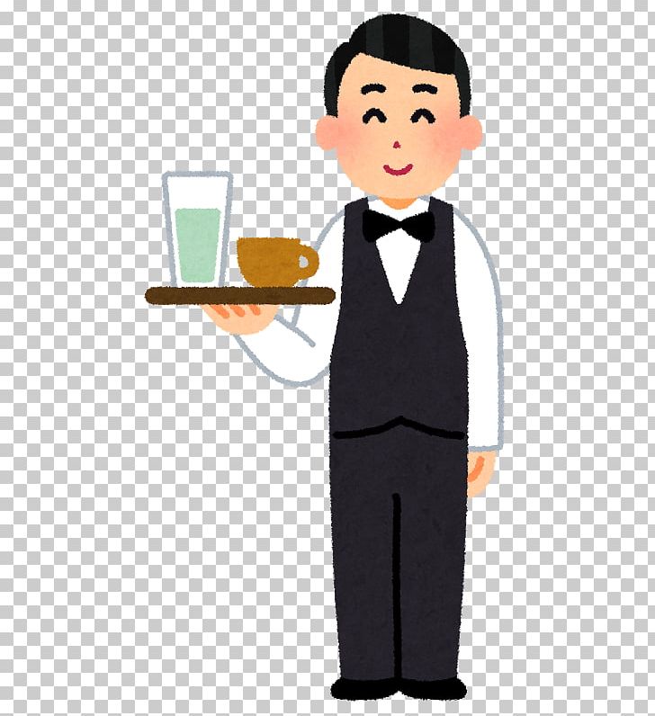 Detail Waiter Clipart Nomer 12