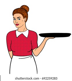 Detail Waiter Clipart Nomer 26