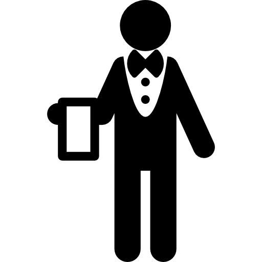 Detail Waiter Icon Nomer 17