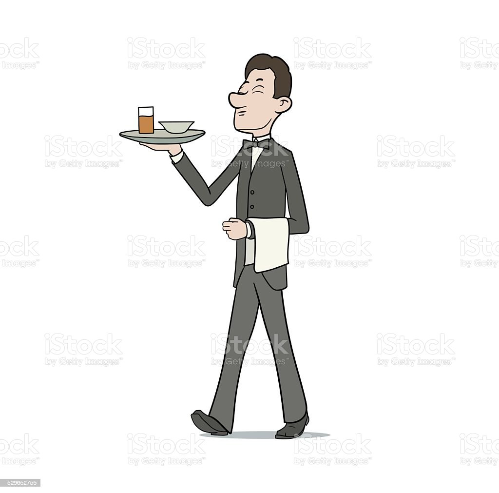 Detail Waiter Stock Photo Nomer 38