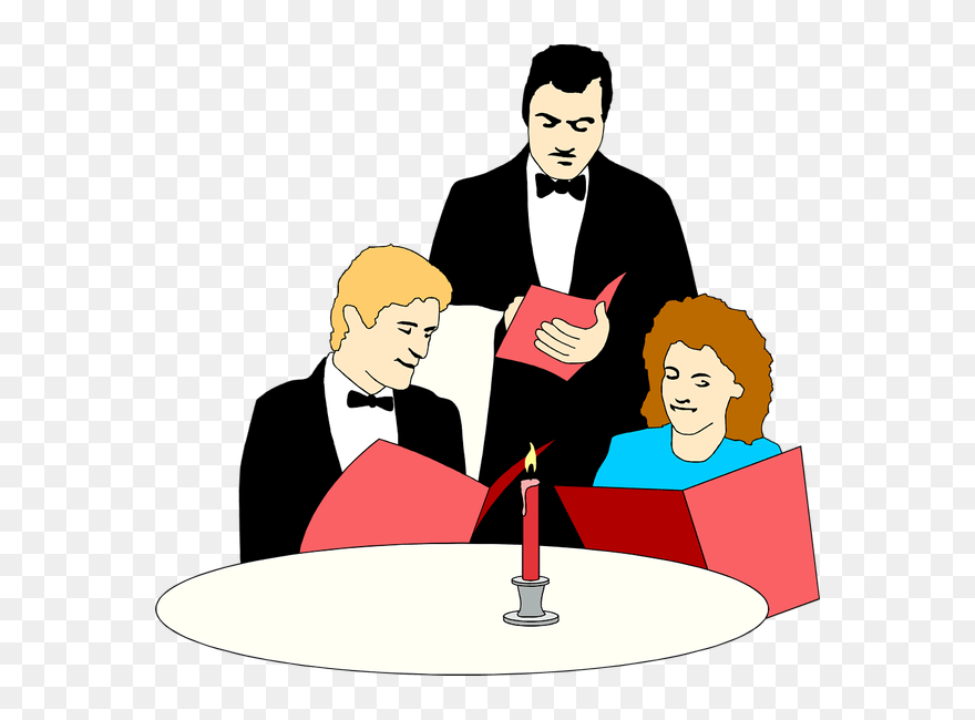 Detail Waiters Clipart Nomer 50