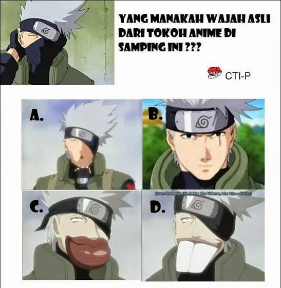 Detail Wajah Kakashi Asli Nomer 29