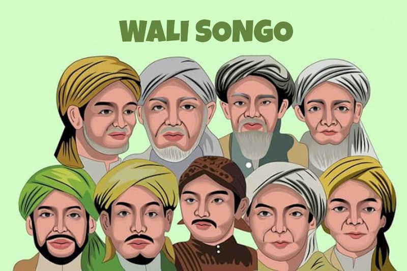 Detail Wali Songo Vector Nomer 4