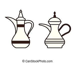 Detail Arabische Kaffeekanne Nomer 4