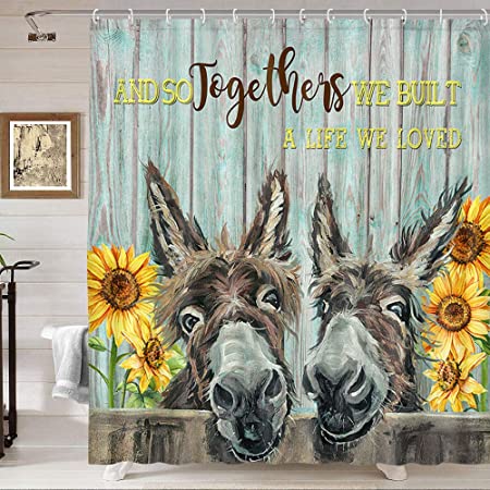 Detail Donkey Shower Curtain Nomer 2