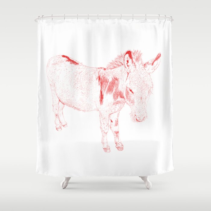 Detail Donkey Shower Curtain Nomer 31