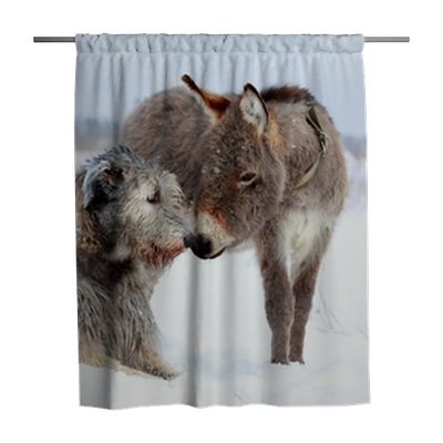 Detail Donkey Shower Curtain Nomer 34