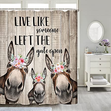 Detail Donkey Shower Curtain Nomer 39