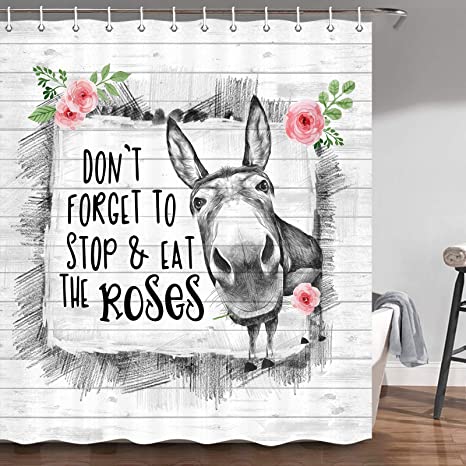 Detail Donkey Shower Curtain Nomer 5