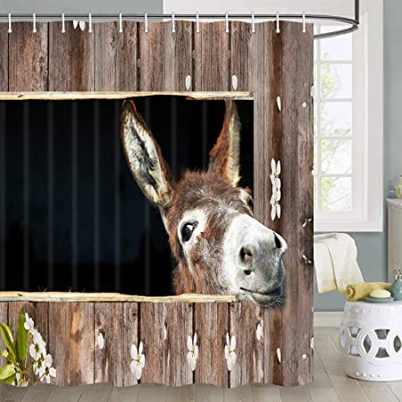 Detail Donkey Shower Curtain Nomer 6