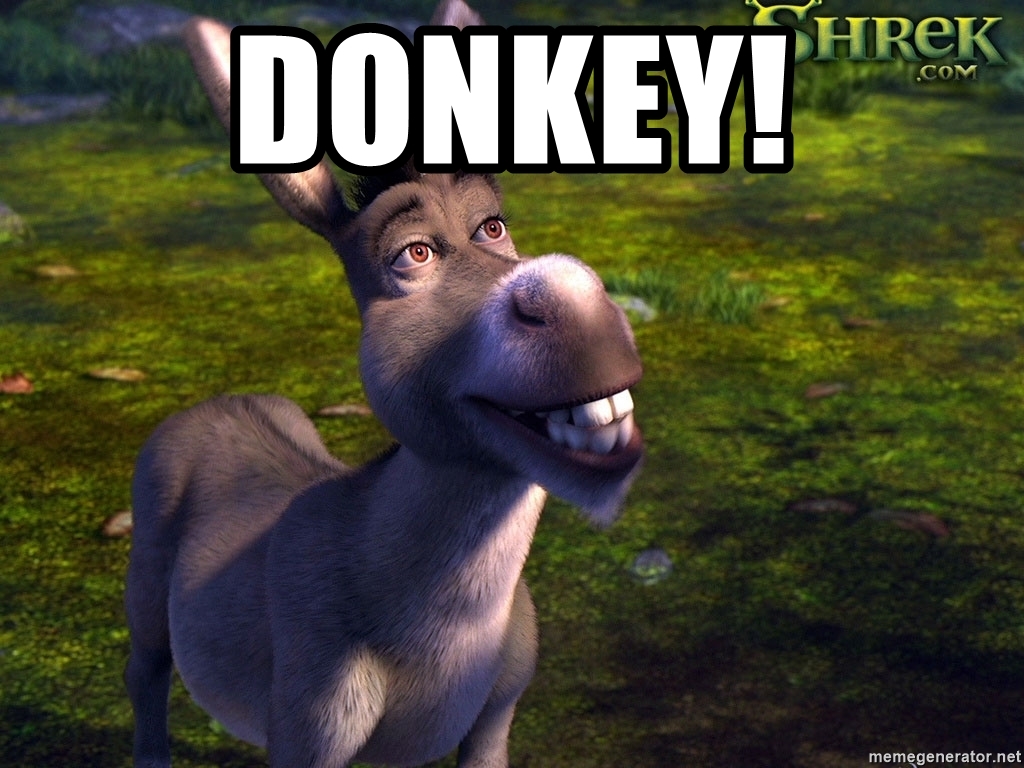 Detail Donkey Shrek Meme Nomer 29