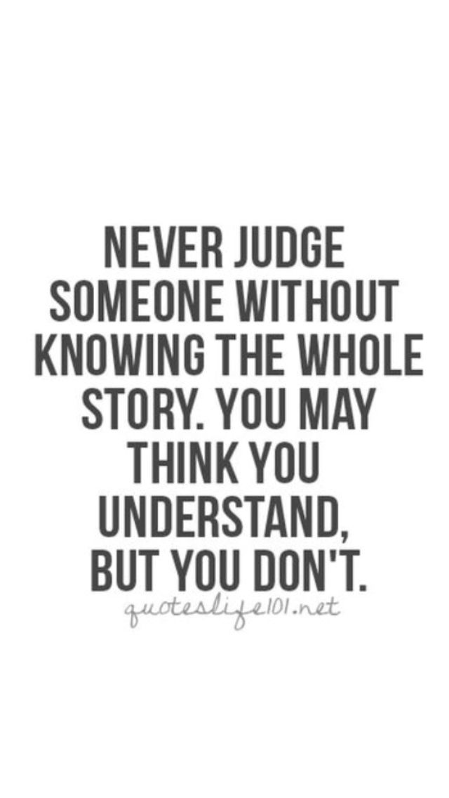 Dont Judge People Quotes - KibrisPDR
