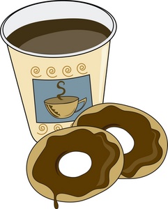 Detail Donut And Coffee Clipart Nomer 16