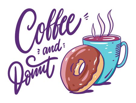 Detail Donut And Coffee Clipart Nomer 18