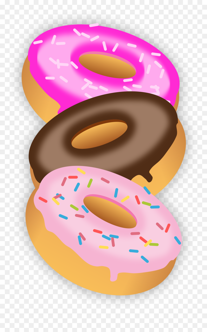 Detail Donut Clipart Transparent Nomer 18