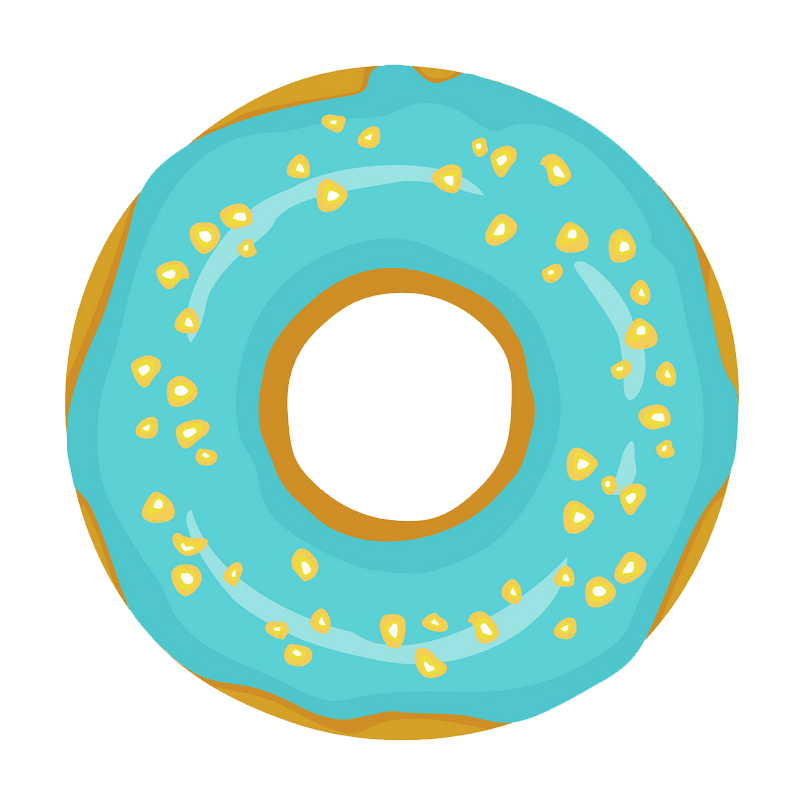 Detail Donut Clipart Transparent Nomer 19