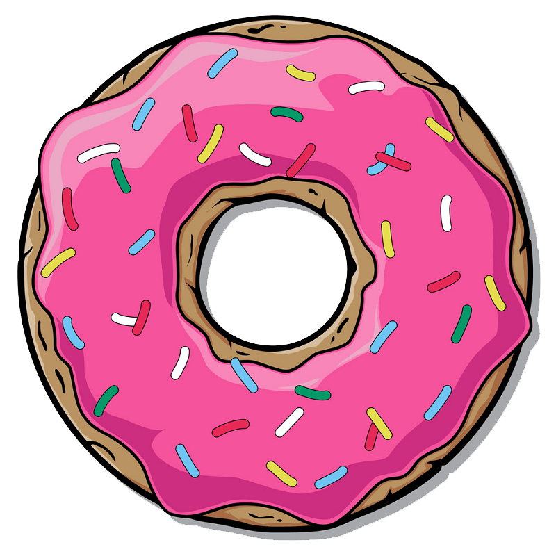 Detail Donut Clipart Transparent Nomer 27